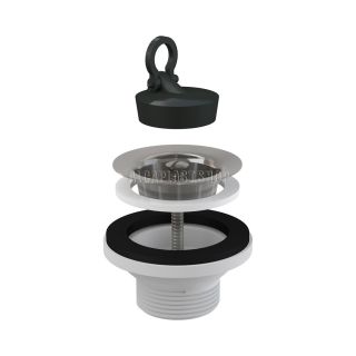 Водослив для раковины AlcaPlast 5/4" с нержавеющей рeшeткой ?63 A31